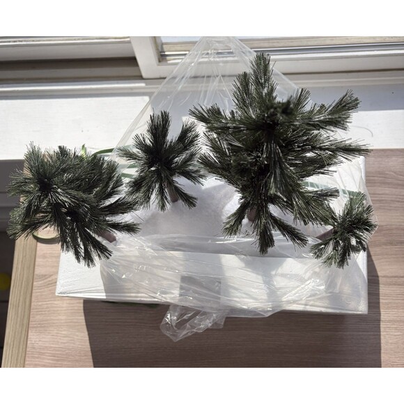 Dept 56 - Village Accessories - Fiber Optic Woods - Green Trees 56.52985 New - Picture 12 of 16